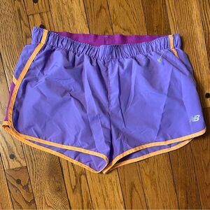 New balance purple Lightning Dry running‎ shorts